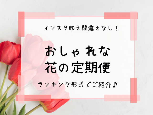 花の定期便でおしゃれなサービスはどこ マイメロやスヌーピーとコラボもあり 花の定期便ブログ